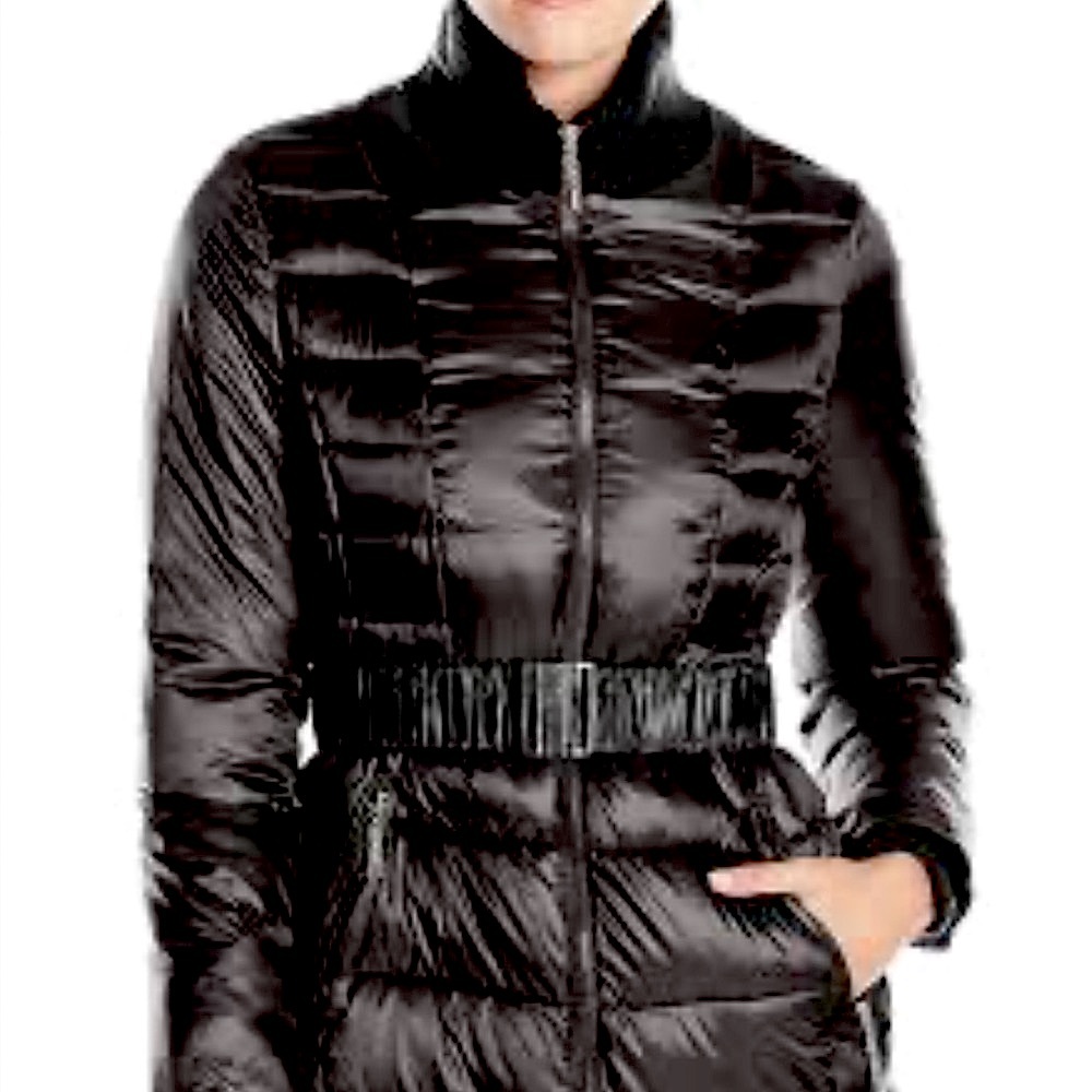 Betsey Johnson Belted Puffer Coat